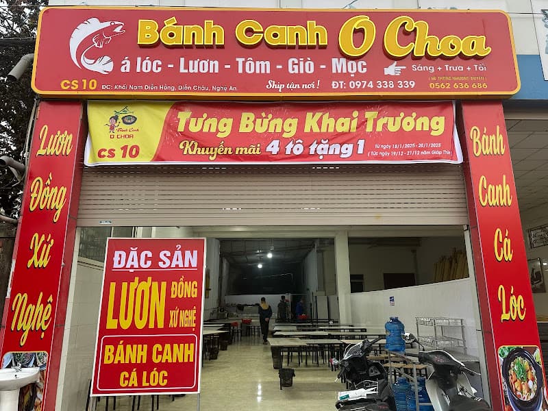 Ảnh bìa Bánh canh o choa cs10_ lươn niêu xứ nghệ số 1 nghệ an.