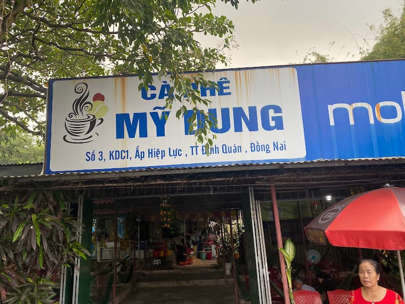 Quán cà phê Mỹ Dung. Điểm dừng chân mát mẻ