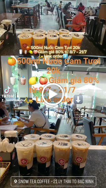 Hình ảnh Snow Tea Coffee - 21 Ly Thai To Bac Ninh - 3