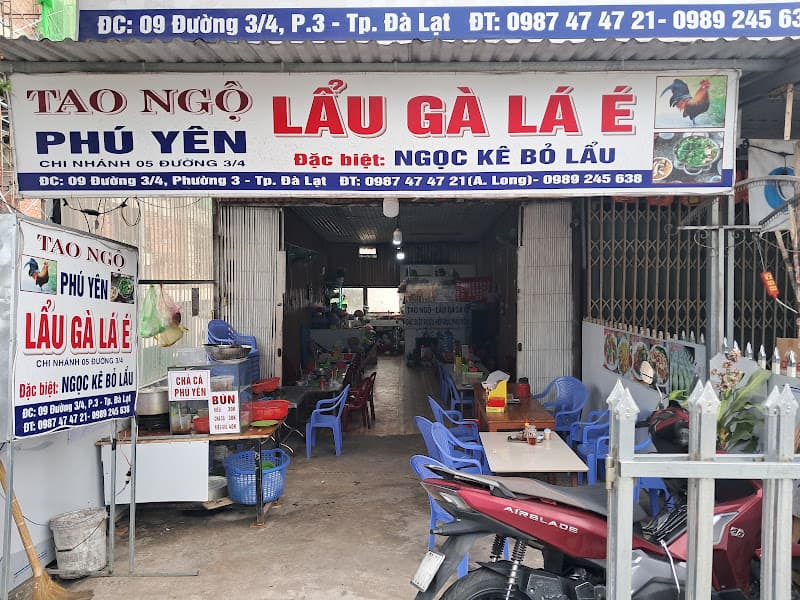 TAO NGỘ LẨU GÀ LÁ É .GỐC PHÚ YÊN
