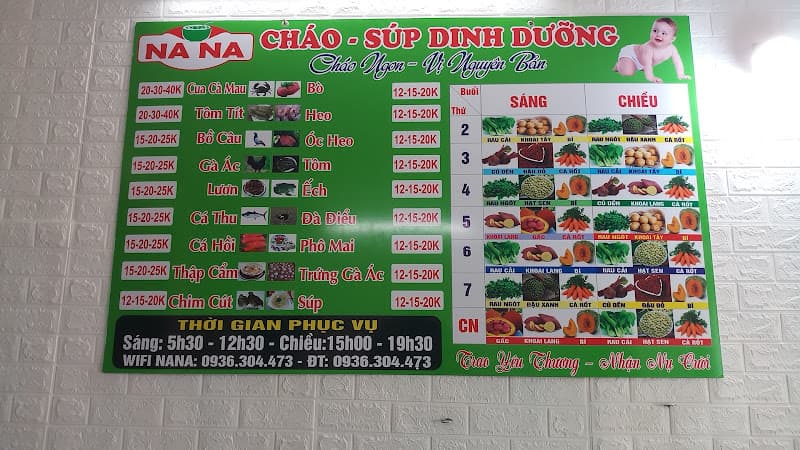 Hình ảnh Cháo & Súp dinh dưỡng Na Na - 5