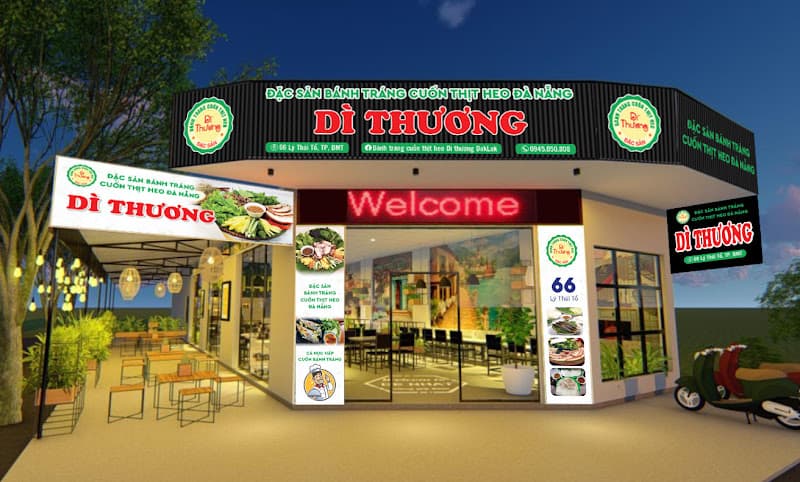 Hình ảnh Đặc Sản Bánh Cuốn Thịt Heo Đà Nẵng - Restaurant Dì Thương. - 5