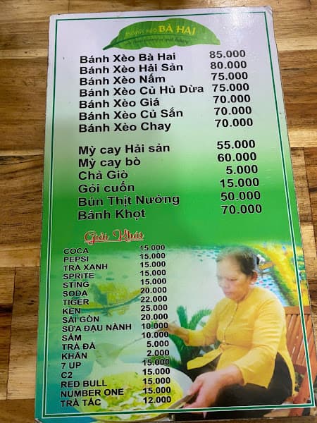 Hình ảnh Nhà Hàng Bánh Xèo Bà Hai - 9