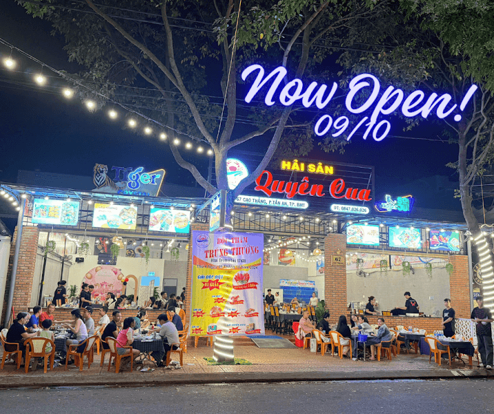 Hải sản Quyên Cua - 67 Cao Thắng - BMT