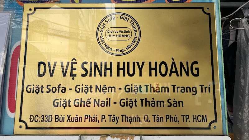 Giặt Sofa - Giặt Nệm - Giặt Thảm - Giặt Ghế Nail Tân Phú - Dịch Vụ Vệ Sinh Huy Hoàng