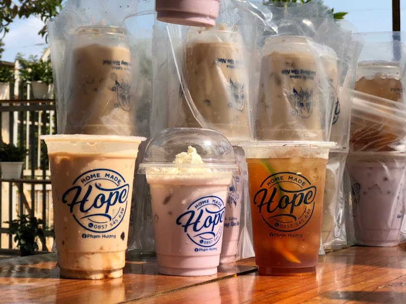 Trà sữa ăn vặt Hope