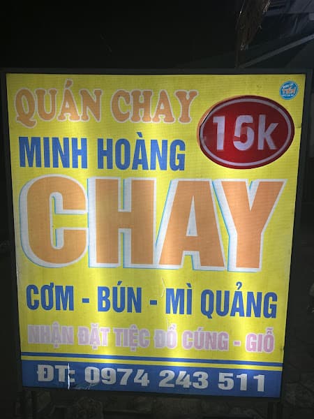 Hình ảnh Quán CHAY Minh Hoàng ( Cơm - Bún - Mì Quãng...) - 2