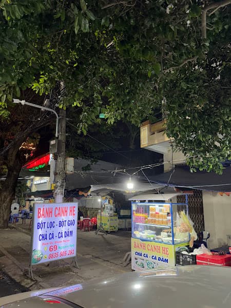 Hình ảnh Bánh canh hẹ chả cá cá dầm - 2