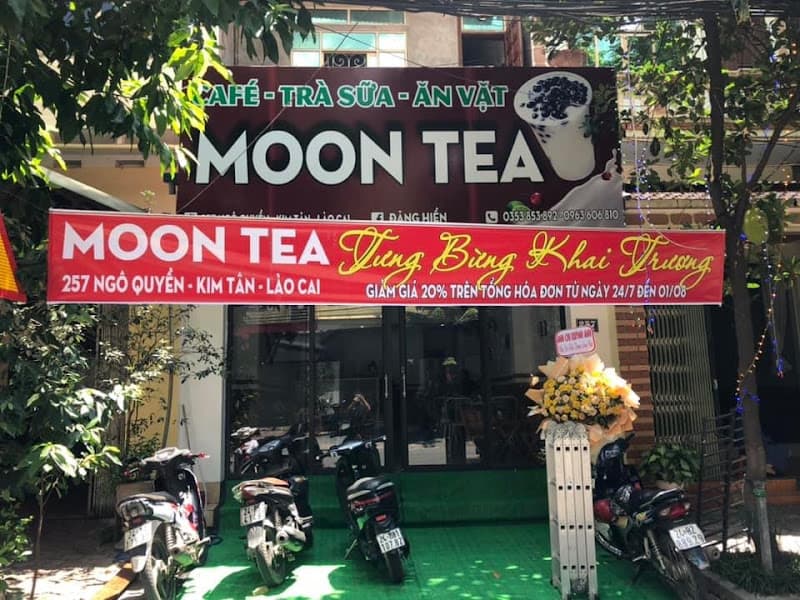 Cà phê, trà sữa MoonTea