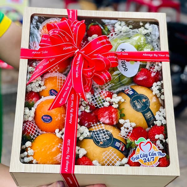 Hình ảnh Trái cây Cần Thơ 24/7 - Giỏ Quà Trái Cây Cao Cấp - 2