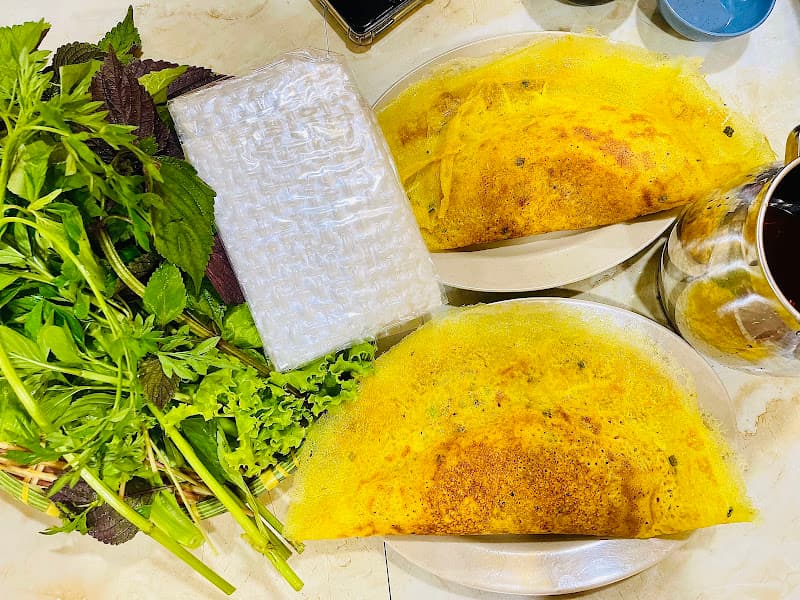 Hình ảnh Vòng xoay bánh xèo không dầu mỡ - 2