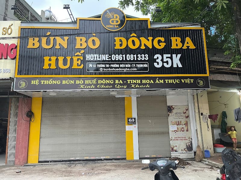 Bún Bò Huế Đông Ba Thanh Hóa - 63 Trường Thi
