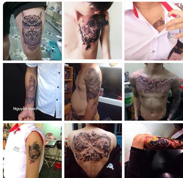 Hình ảnh Xăm và tóc Thanh Hương - 2