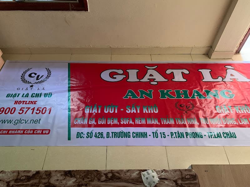 Hệ thống dịch vụ chuỗi giặt là Chí Vũ - Chi nhánh Lai Châu