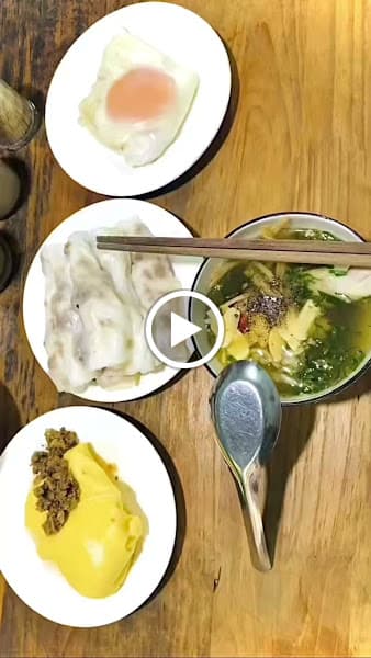 Hình ảnh Bánh cuốn Cao Bằng_ Bánh cuốn Bà Trang phố cũ tổ dân phố Hợp Giang 2 phường Thục Phán tỉnh Cao Bằng - 4