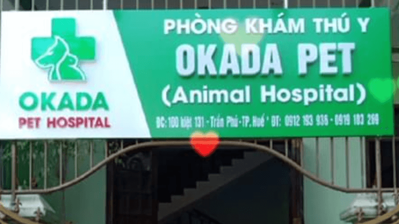 Ảnh bìa Bệnh Viện Thú Y & Petshop OKADA PET Trần Phú