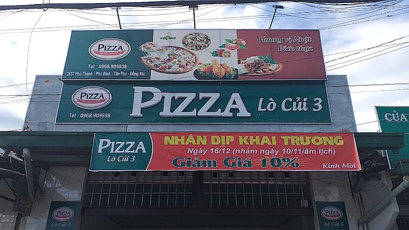 Pizza Lò Củi Định Quán ( đối diện ngã 3 116 phú lợi)