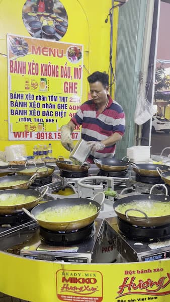 Hình ảnh Vòng xoay bánh xèo không dầu mỡ - 3