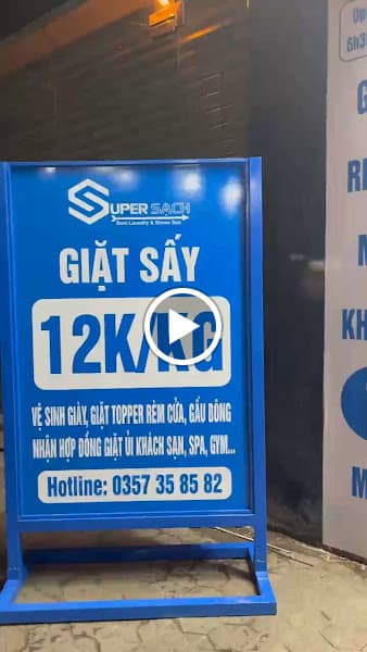 Hình ảnh Giặt sấy SUPER SẠCH - Tiệm giặt sấy - Vệ sinh giày Super Sạch - Giặt hấp - Quận 2 - Giao nhận tận nơi - 2