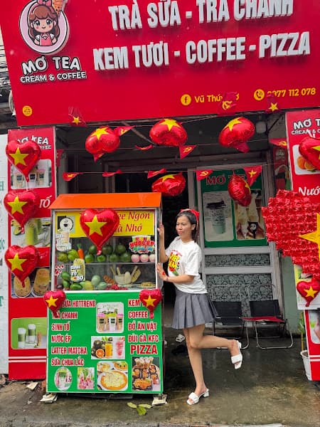 Mơ Tea cream & coffee