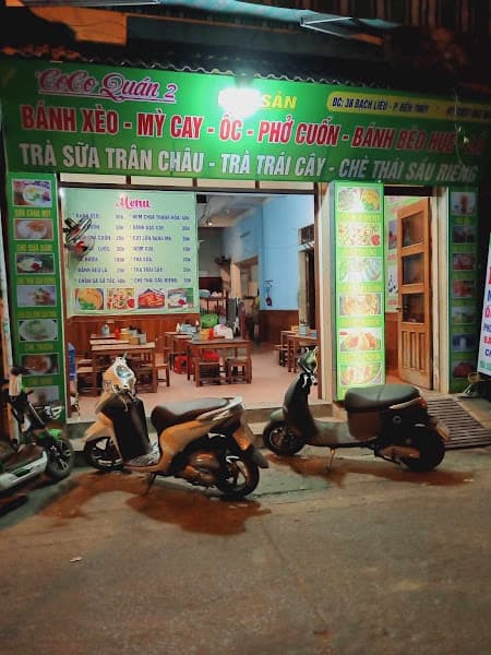 Hình ảnh CôCô Quán :Bánh Xèo- Bún đậu mắm tôm-Nem nướng Nha Trang -Mỳ cay --Trà sữa - 2