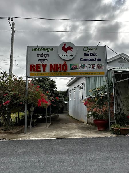 Gà đốt rey nhỏ quán ăn gia đình