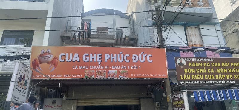 Ảnh bìa Cua Ghẹ Phúc Đức - Cua Cà Mau Chuẩn Vị