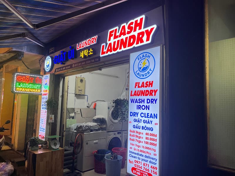 Ảnh bìa 세탁소( Flash Laundry-giặt ủi-стирать одежду)