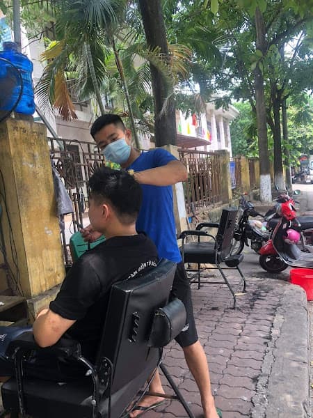 Hình ảnh Mr chiến cắt tóc nam. - 5