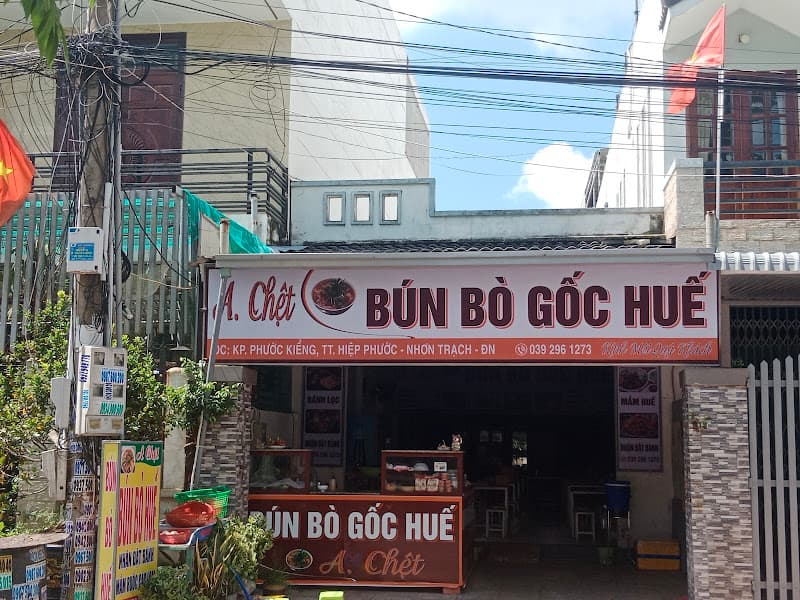 Bún bò gốc Huế A Chệt