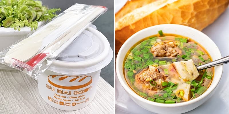 Hình ảnh Bánh Mì Xíu Mại Chén Su Mai Soup - Tây Thạnh - 4