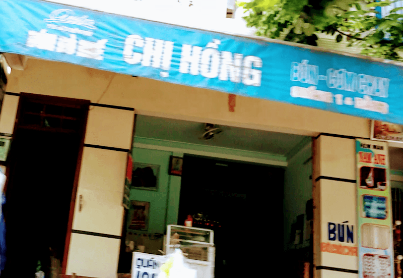 Bún bò Huế chị Hồng Phương