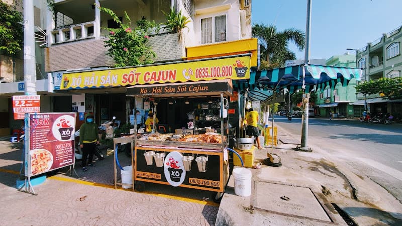 Xô hải sản sốt Cajun