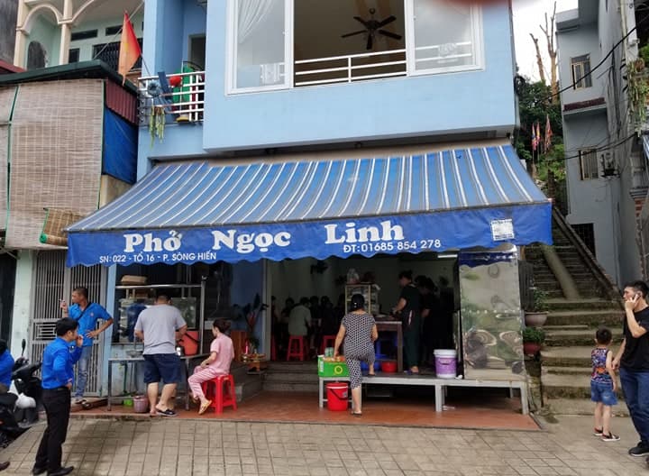 Quán Phở Ngọc Linh, Sông Hiến.