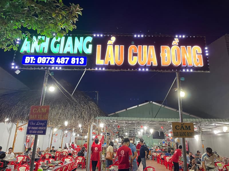Lẩu cua đồng Anh Giang