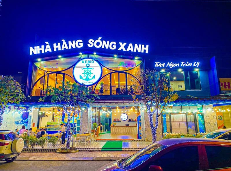 Nhà hàng NEMO Sóng Xanh. Cuối Lê Mao kéo dài rẽ phải 200m