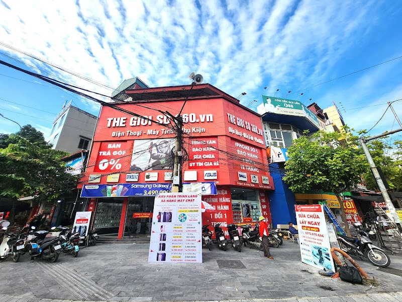 Thế Giới Số 360.vn - Ngã tư thị trấn Chờ