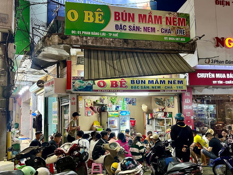 Bún Mắm Nêm O Bê