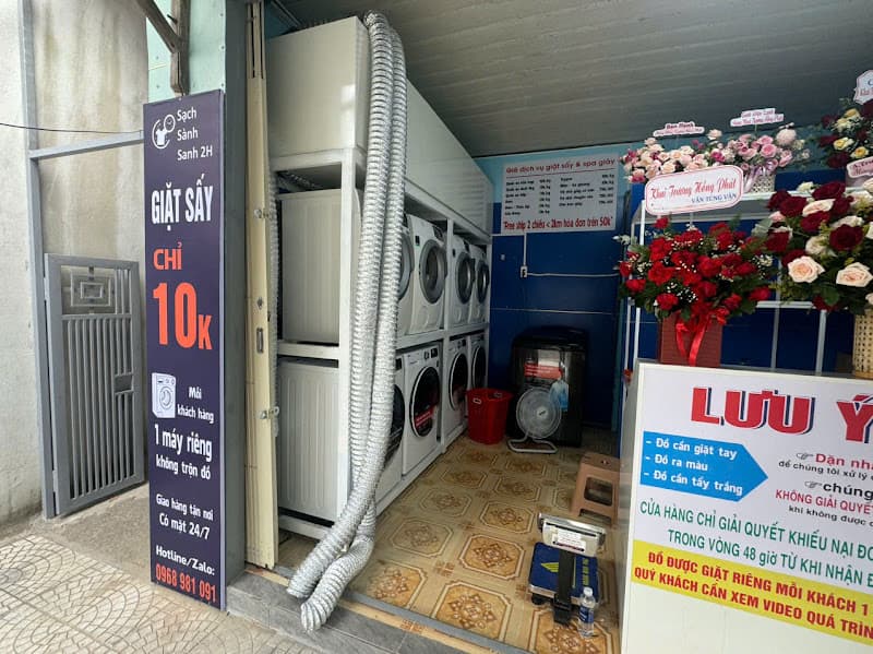 Hình ảnh Giặt sấy Laundry -Sạch Sành Sanh 24h - 3