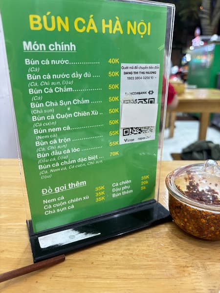 Hình ảnh Bún cá chấm Hằng Hà Nội - 3