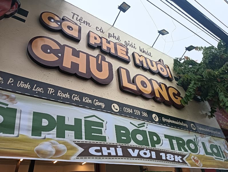 Hình ảnh Cà Phê Muối Chú Long - 3