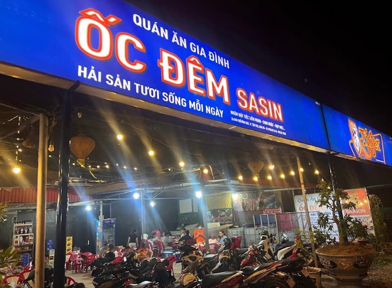 Hình ảnh Ốc Đêm Sasin Tân Trụ bê thui nóng hải sản tươi sống tại hồ, các món ăn tổng hợp,cơm trưa văn phòng - 2