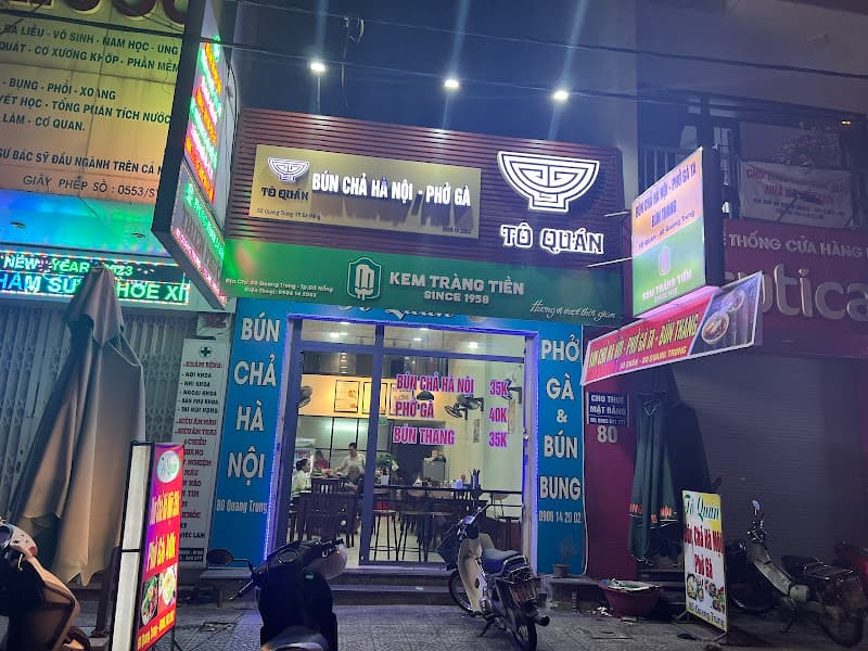 TÔ QUÁN- BÚN CHẢ HÀ NỘI- PHỞ GÀ- BÚN THANG- KEM TRÀNG TIỀN