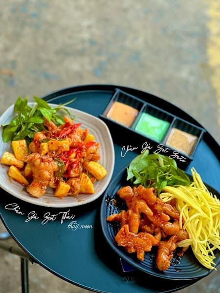 Hình ảnh chân gà sốt thái , sốt sa tế THỦY MOON - 3