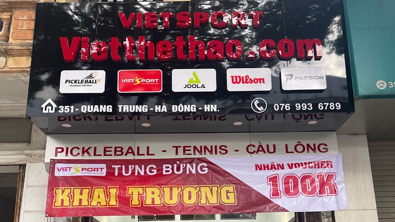 Hình ảnh Vietsport - Vietthethao Hà Đông Cửa hàng pickleball, cầu lông, tennis chính hãng - 4