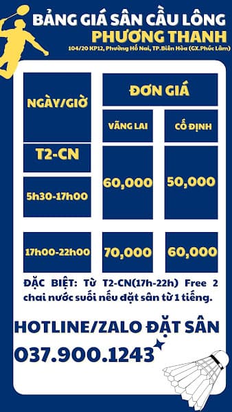 Hình ảnh Sân cầu lông phương thanh - 5