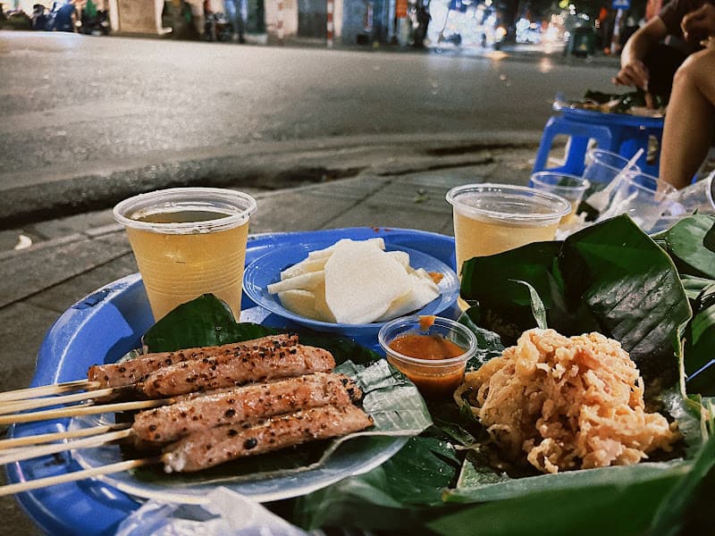 Nem nướng bốt điện