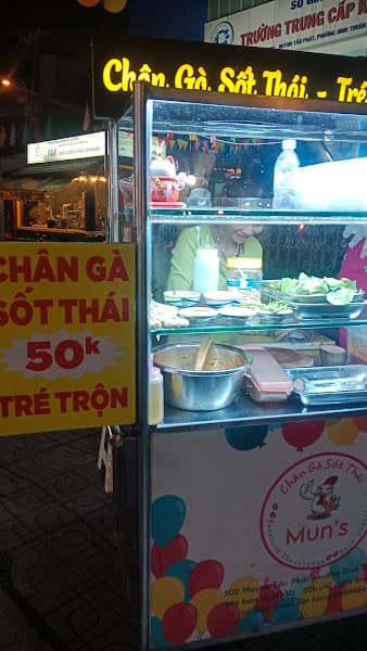 Chân gà sốt thái ngon