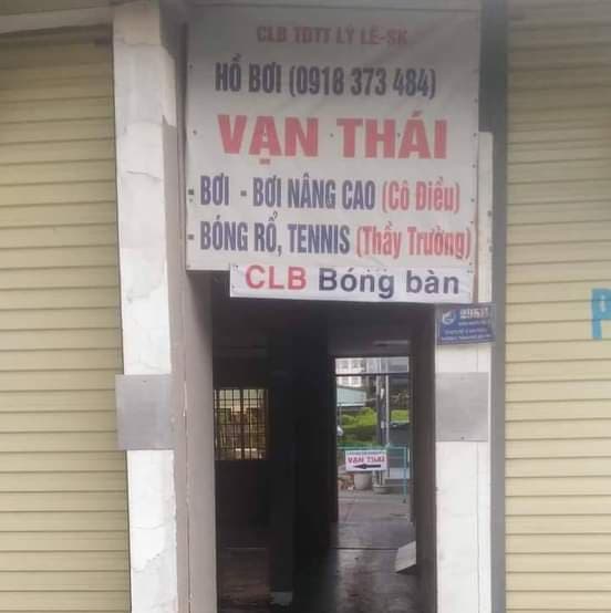 CLB TDTT Lý Lê SK. -Vạn Thái- Thầy Trường, cô Điều ( Bơi, Bóng bàn, Bóng rổ, Tennis, ... )