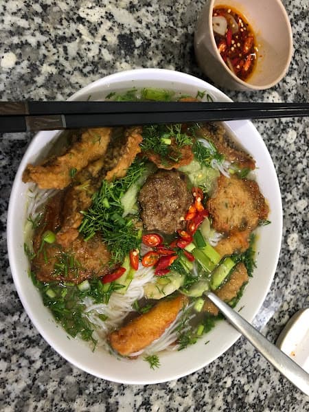 Hình ảnh BÚN CHẢ HÀ NỘI - BÚN CÁ RÔ ĐỒNG. - 5